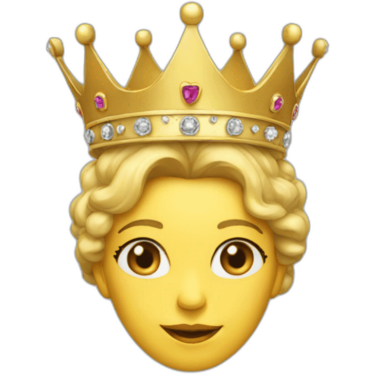 queen crown emoji