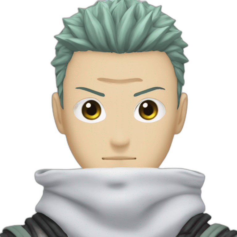 Mackenyu zoro with beaed emoji