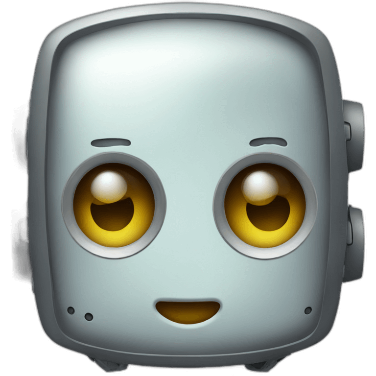 cute robot emoji