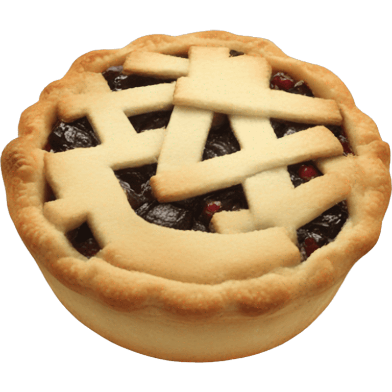 mince pie emoji