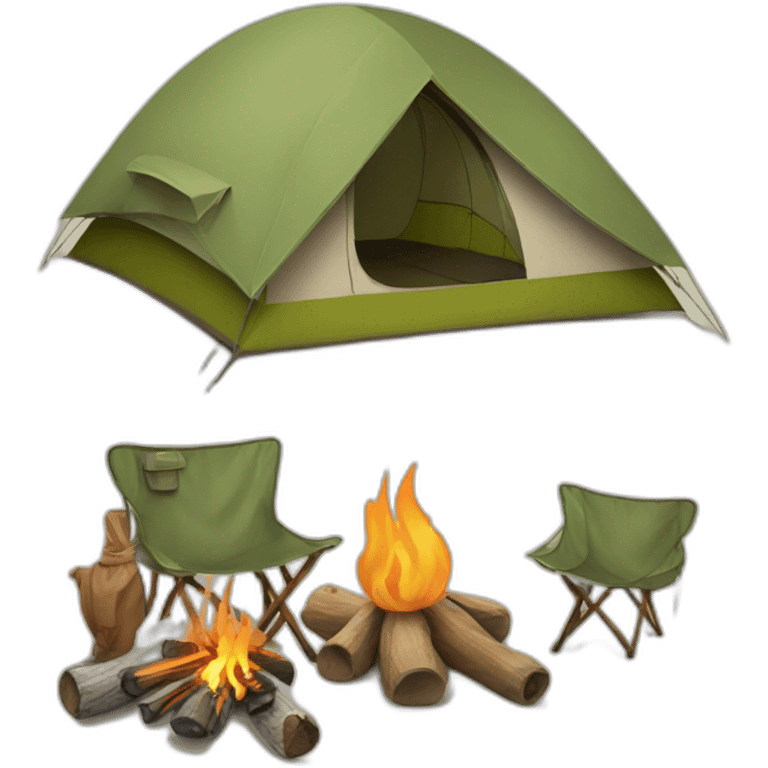 camping emoji