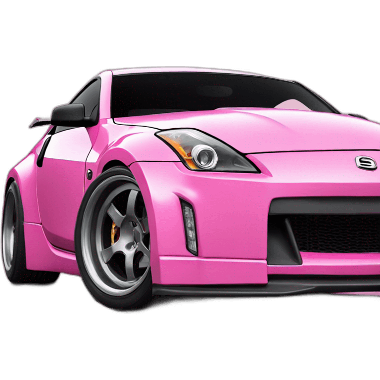 350z drift tuning pink emoji