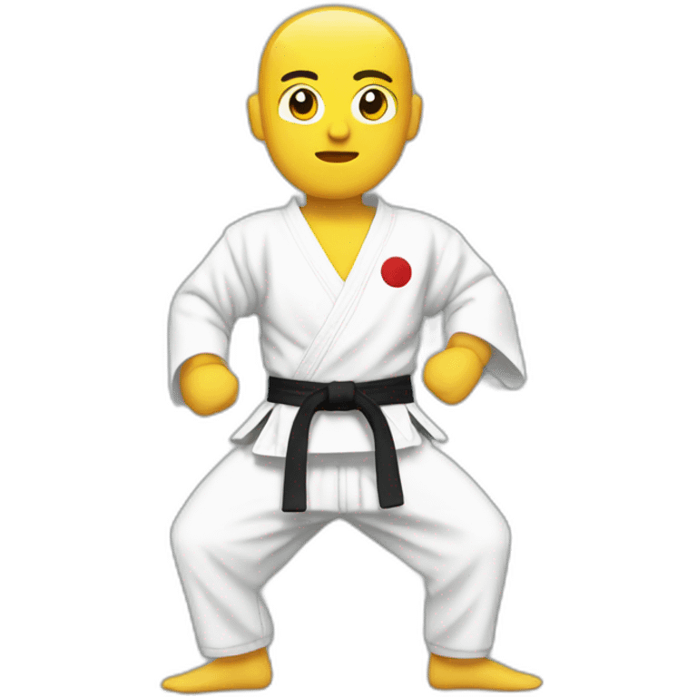 Karateka emoji