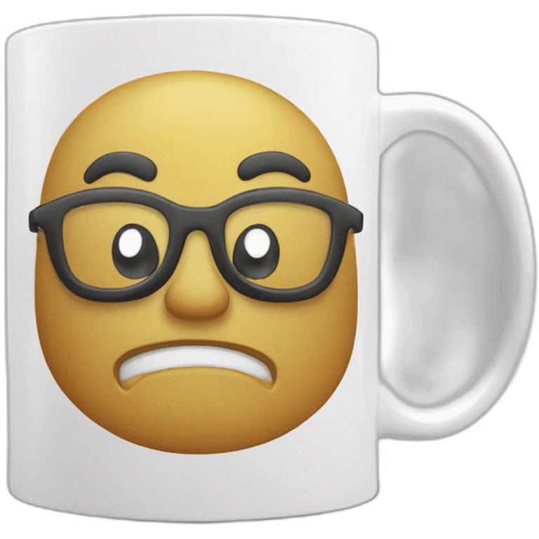 best boss in the world lettering mug emoji