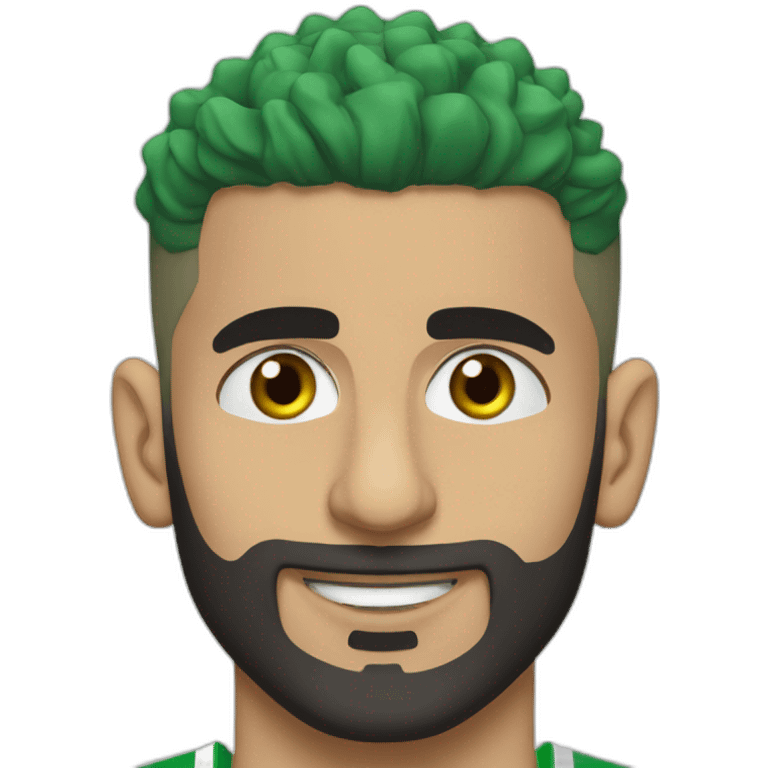 Riyad Mahrez algeria emoji