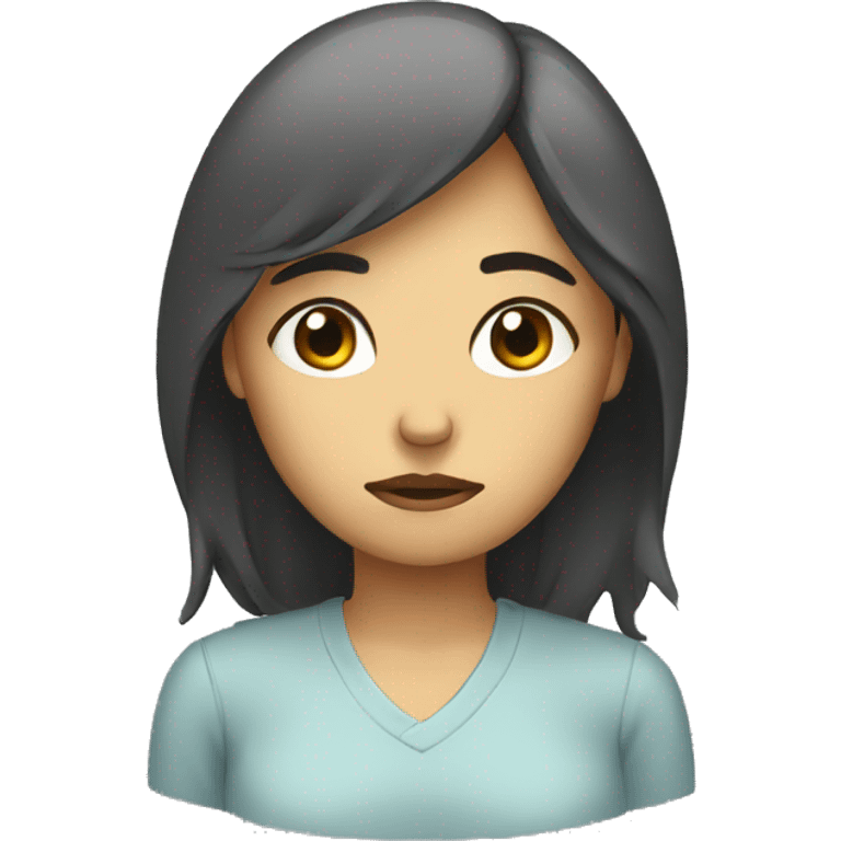 sad women emoji