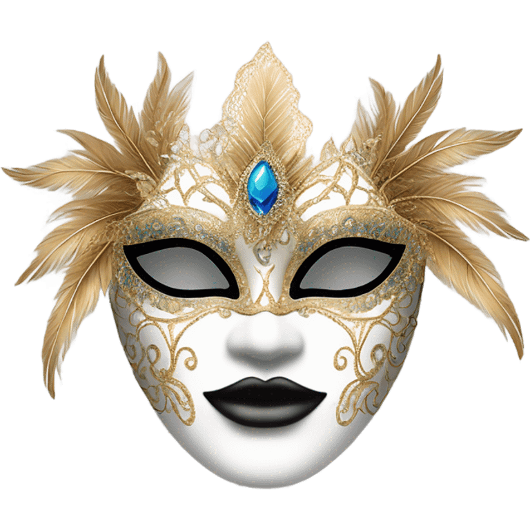 Masquerade mask  emoji