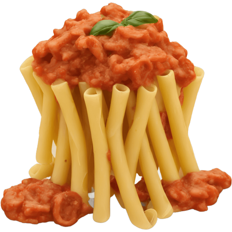 Pasta with marinara emoji