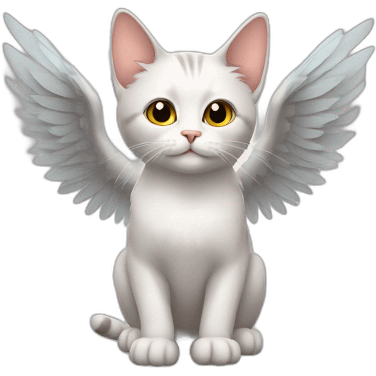 Cat with wings emoji