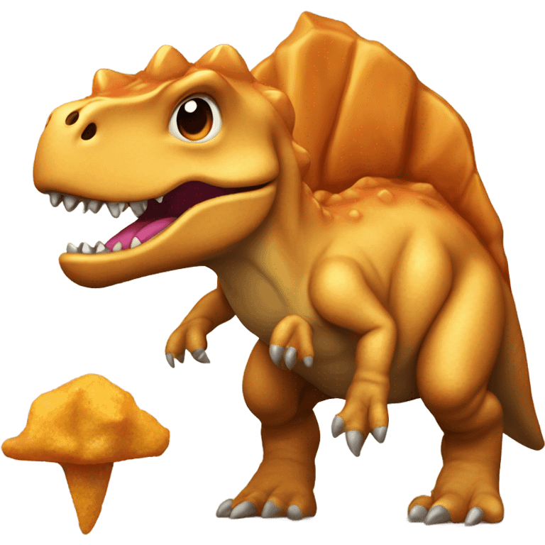 a dino nugget emoji