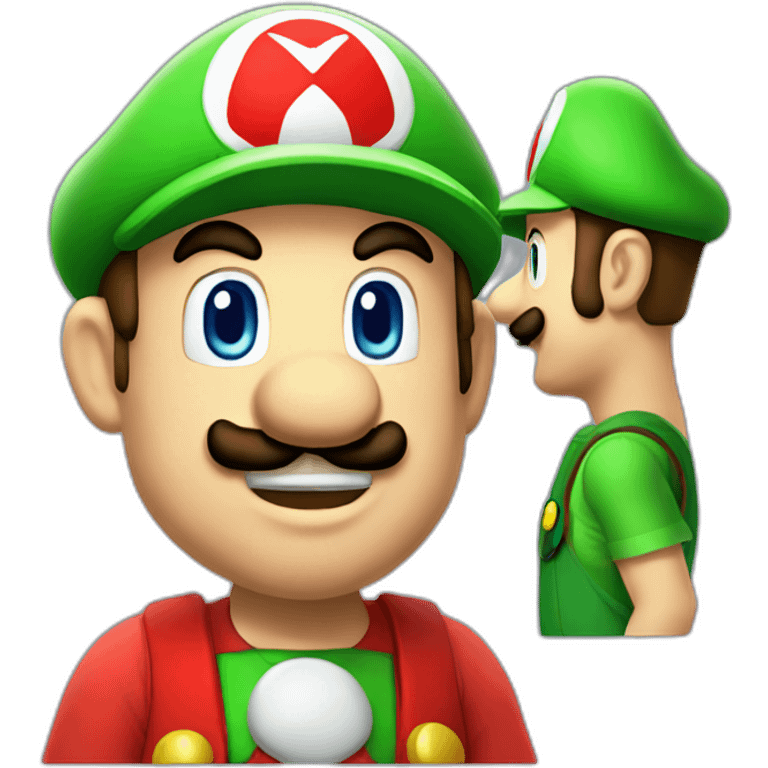 mario and luigi emoji