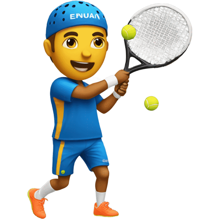 Padel player emoji