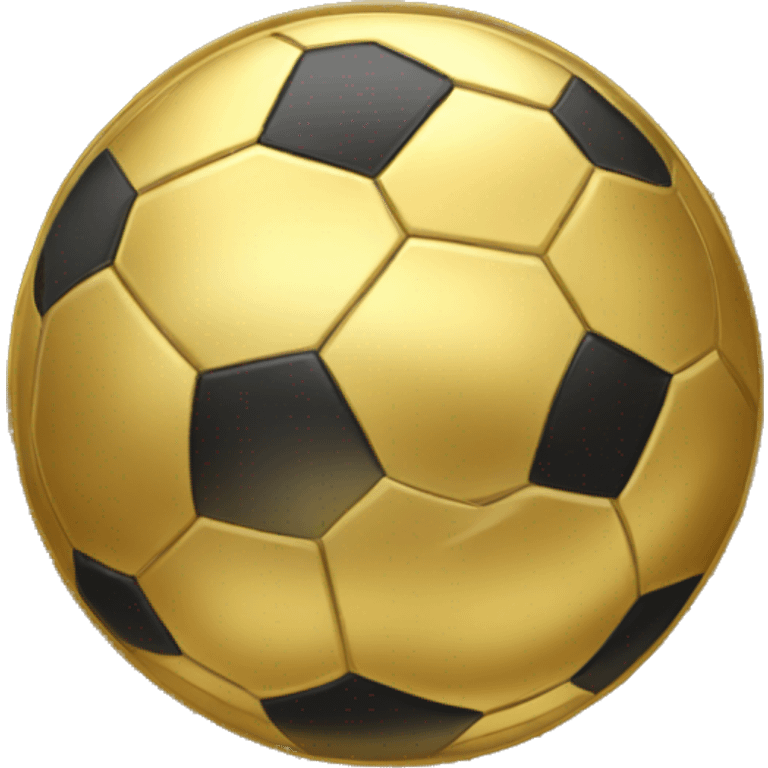 golden soccer coin emoji