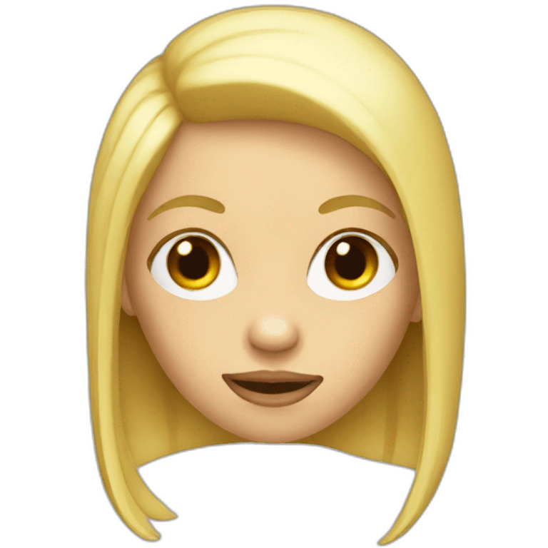 2 monkeys blonde girl emoji