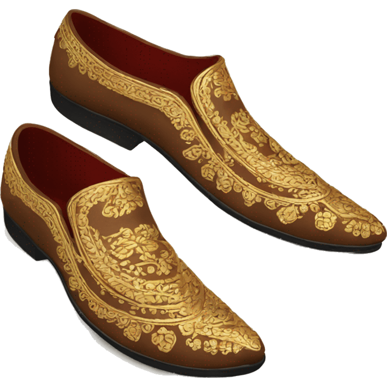 indian wedding shoes mens emoji