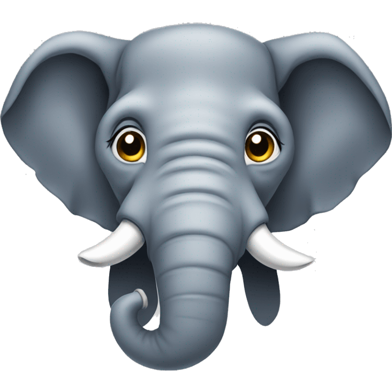 Elephant head emoji