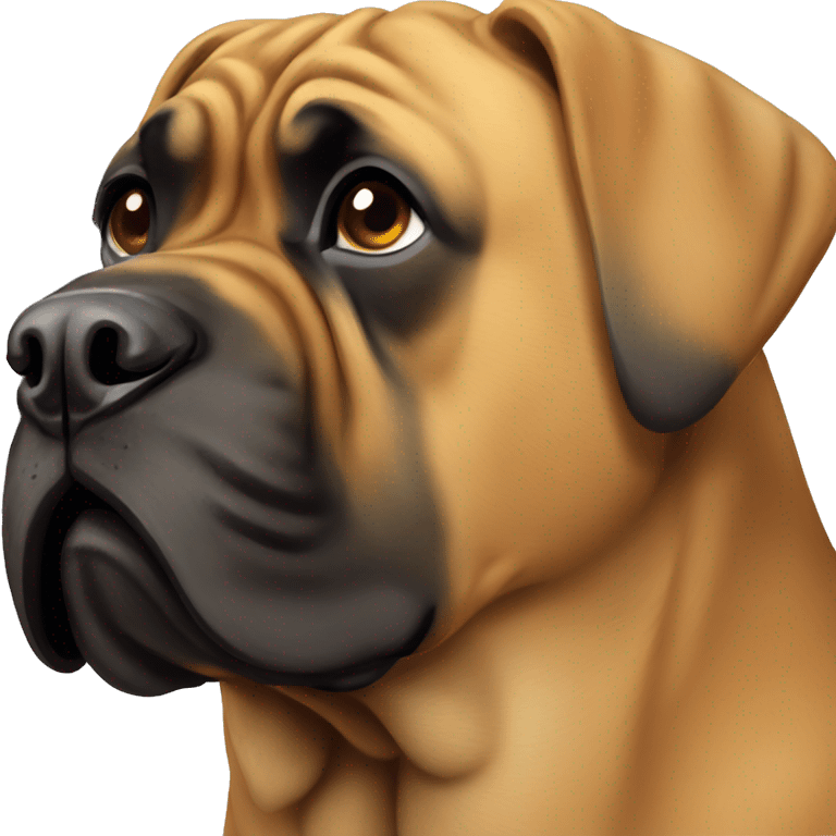 Bullmastiff dog emoji