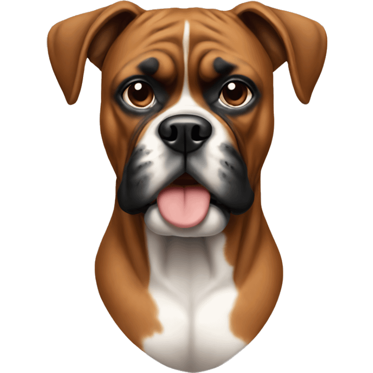 Boxer dog emoji