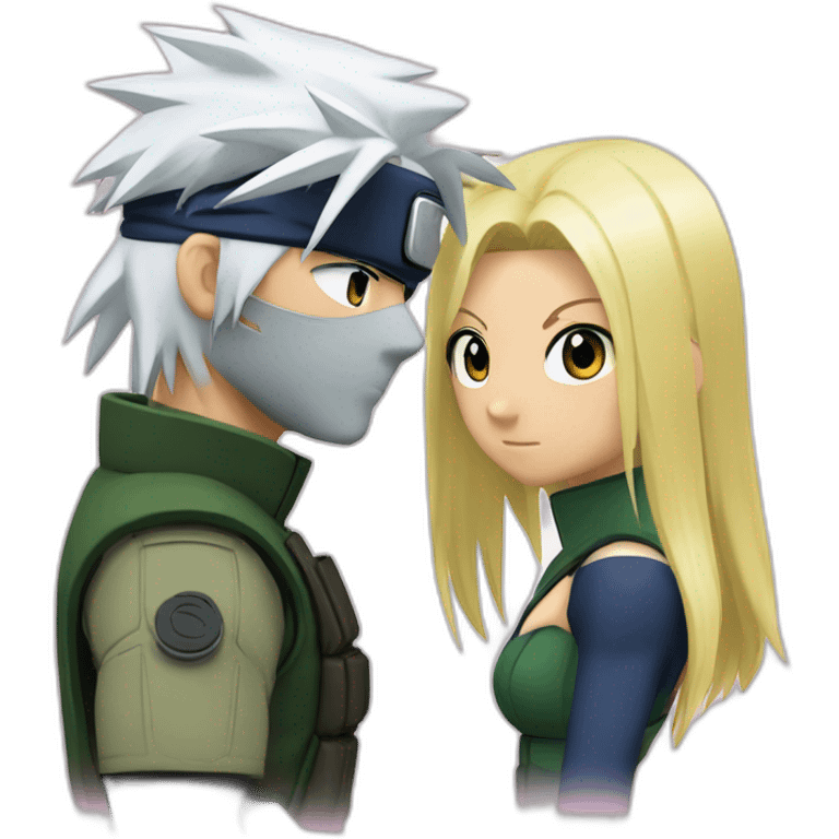 Kakashi et tsunade emoji