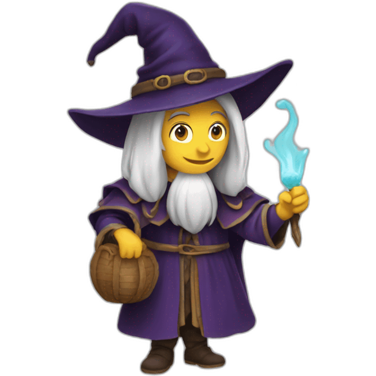 Sorcière emoji