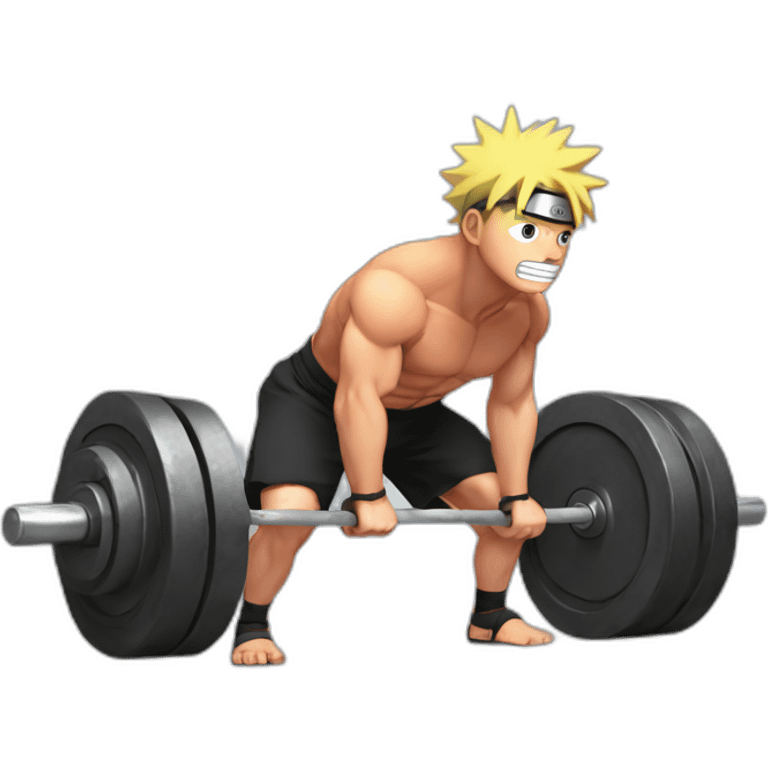 Deadlift Naruto emoji