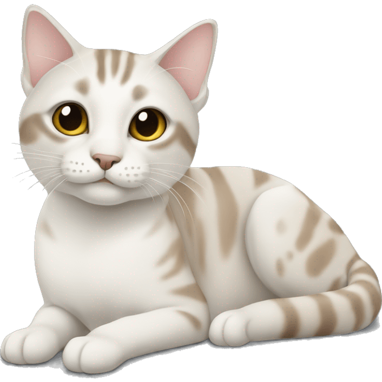 thai cat tabby point color emoji