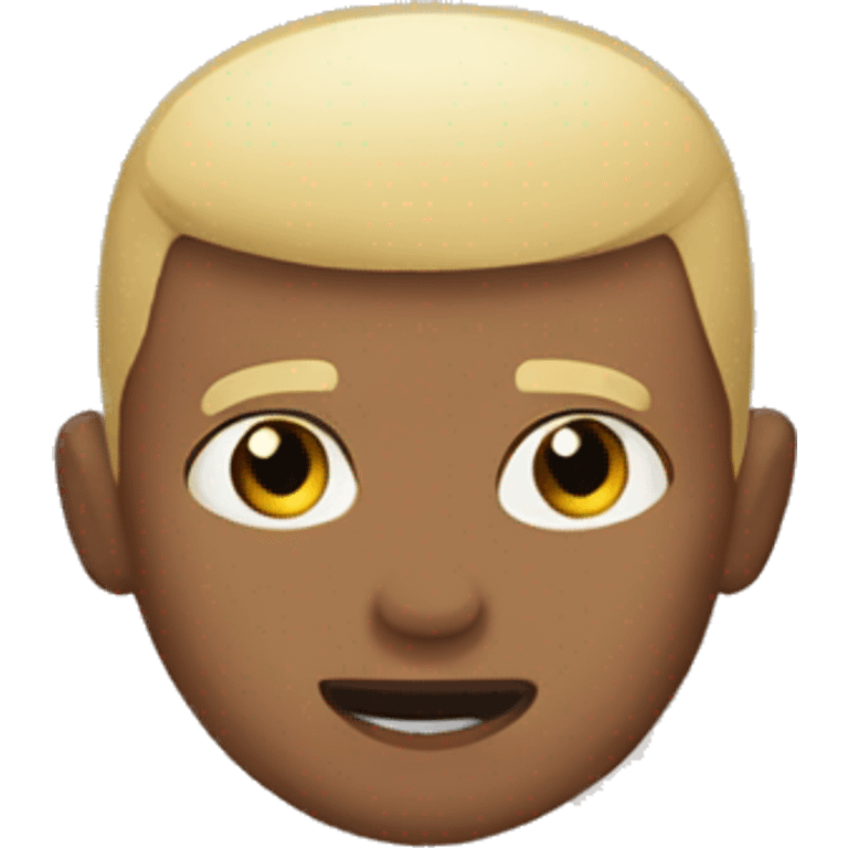 buzz cut on boy emoji