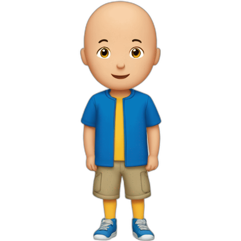 Caillou emoji