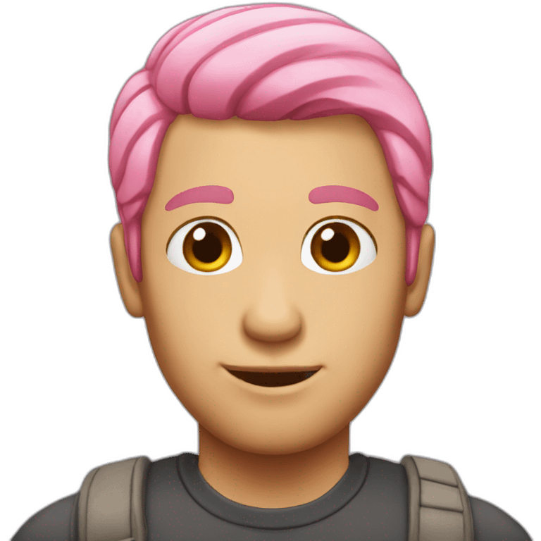 Man-pink-hair emoji