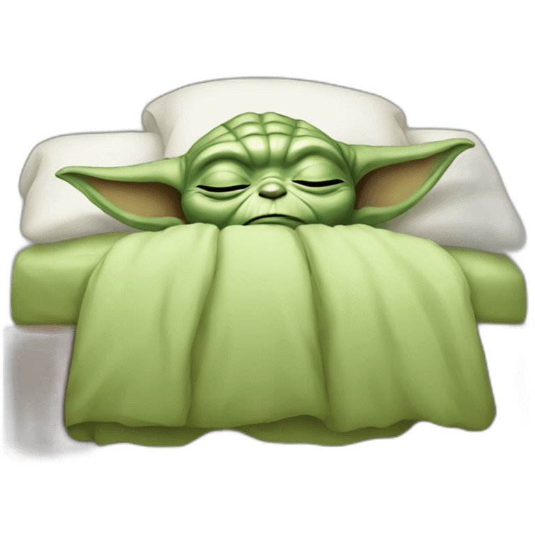 Yoda sleep emoji