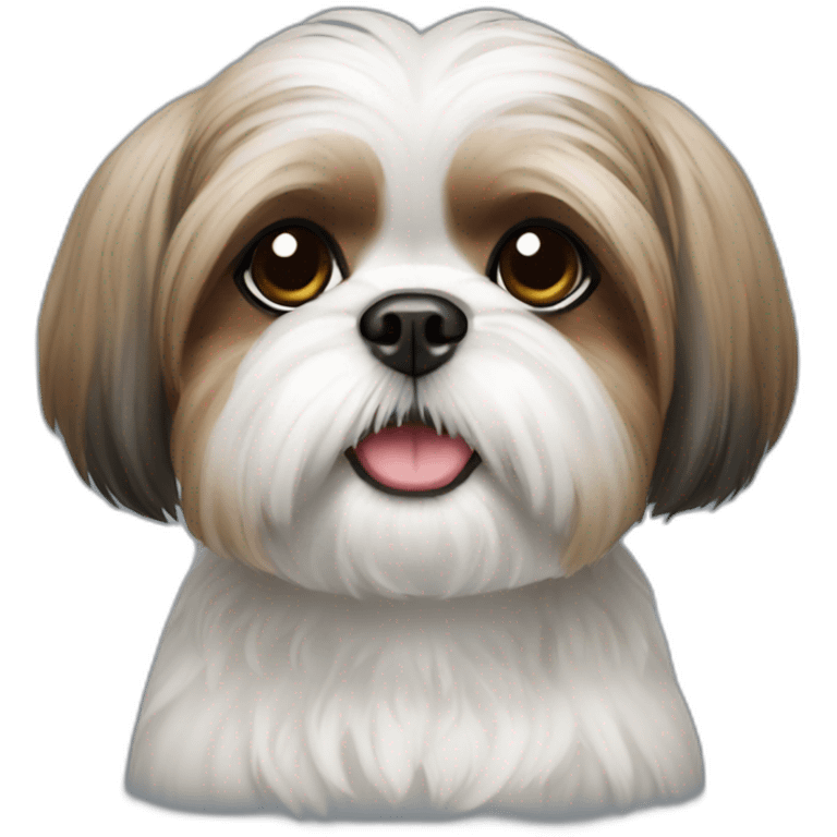 Shih-tzu dog female emoji