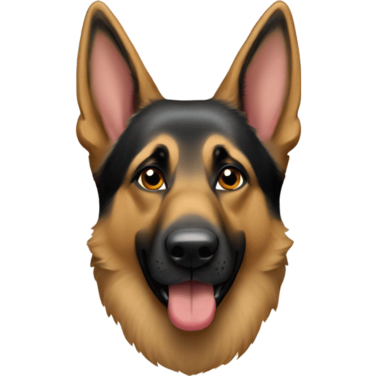 German shepherd  emoji