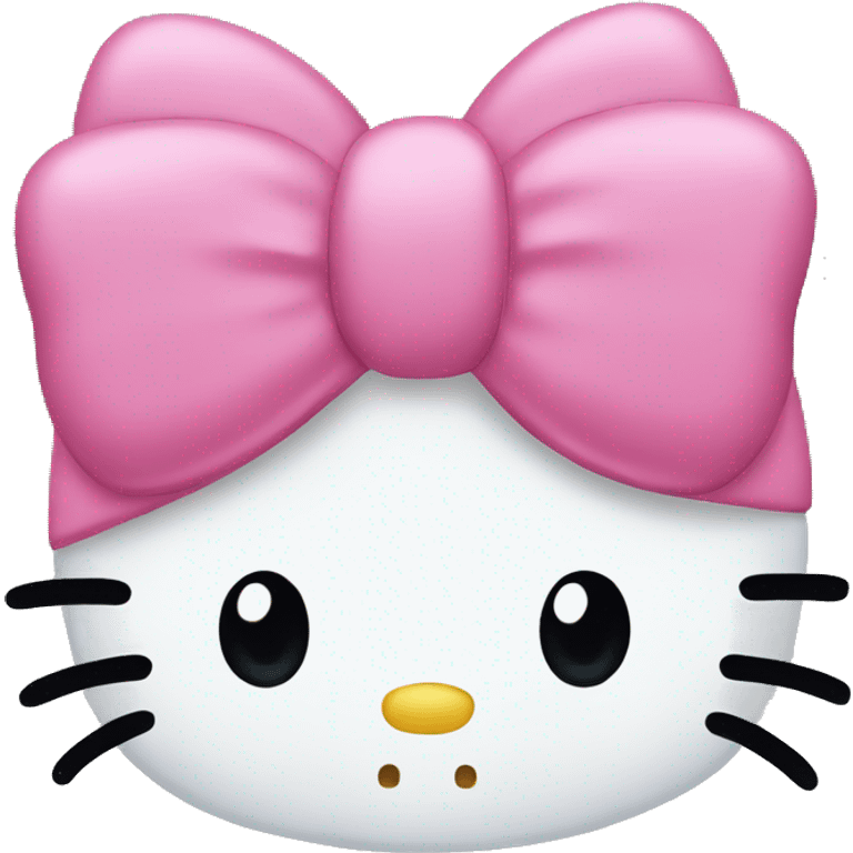 hello kitty head emoji