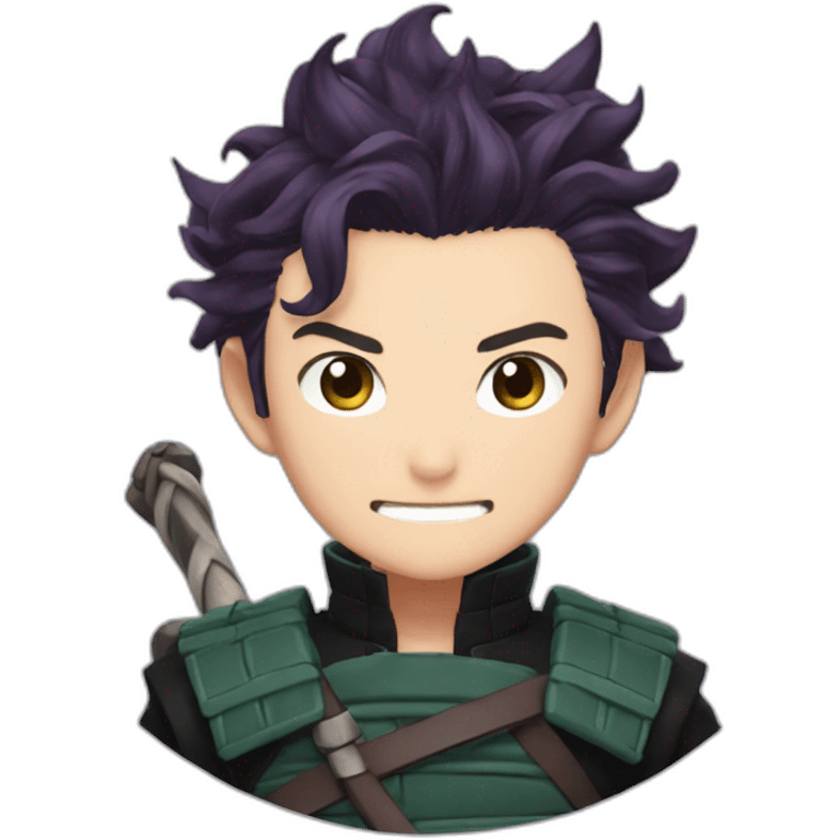 Tanjiro Kamado Demon SLayer emoji