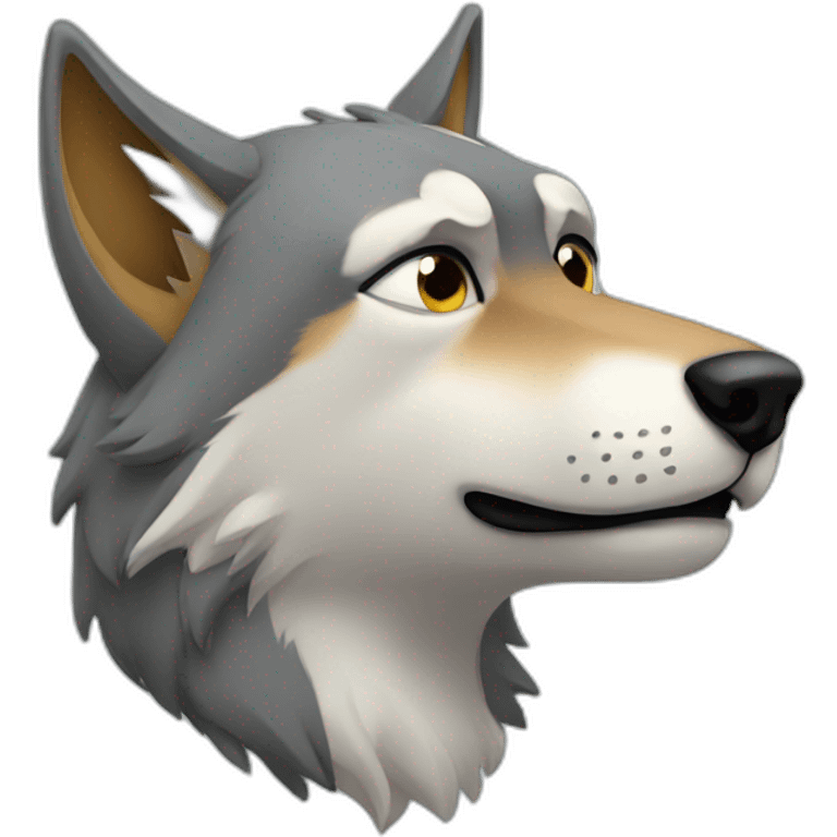 Loup emoji