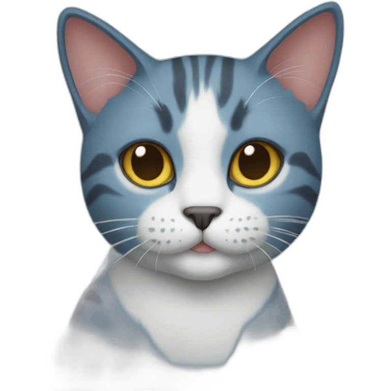 Blue Hearth Cat emoji