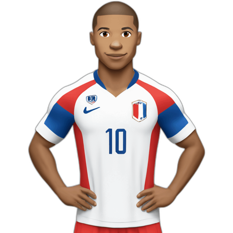 Kylian mbappe, france, world cup, buff emoji