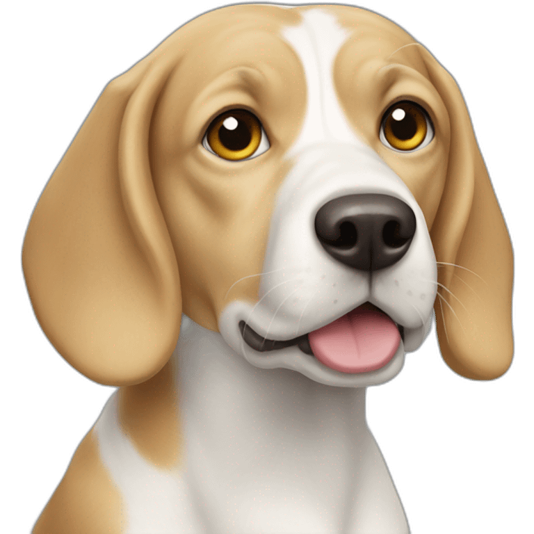 Beagle albinos emoji