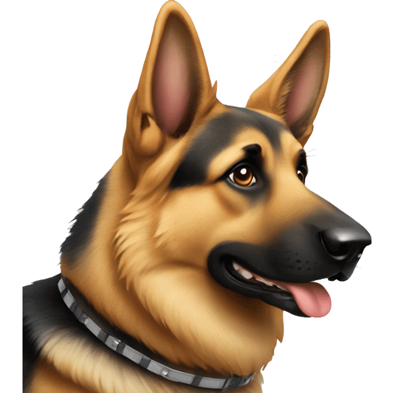 german shepherd  emoji