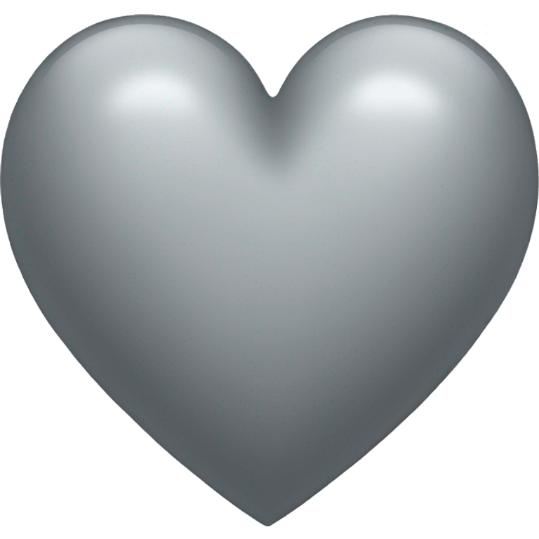 gray heart emoji