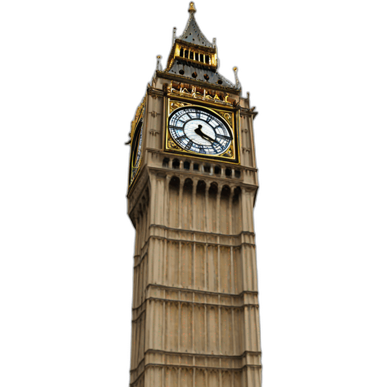 Big ben emoji