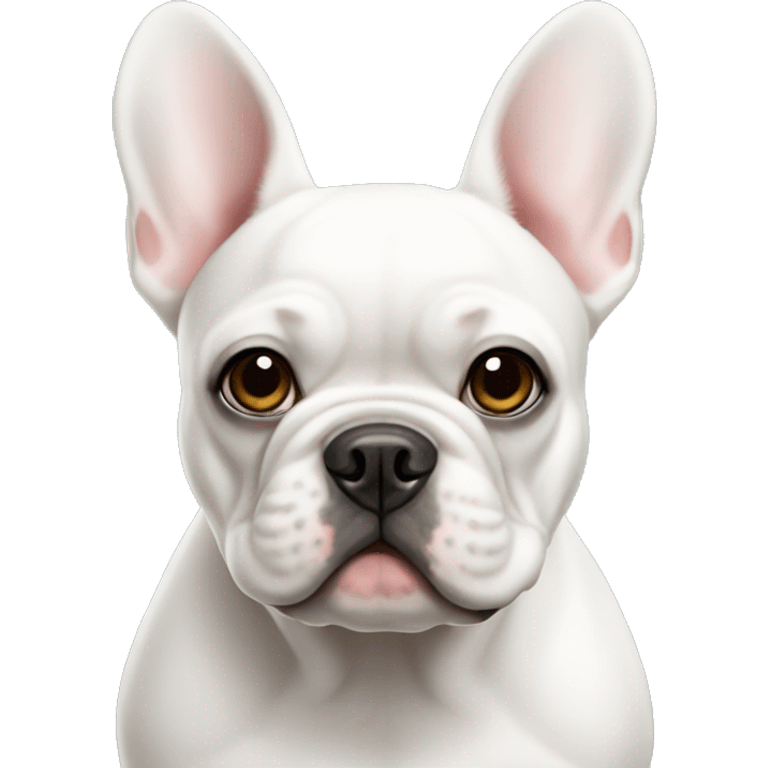 White French bulldog  emoji