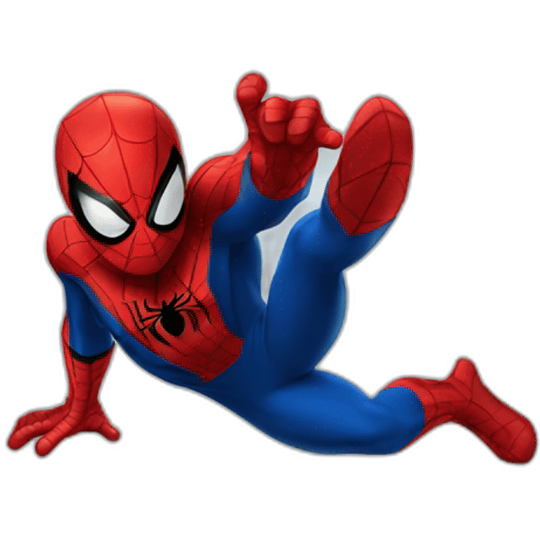 Spider-Man pooping emoji