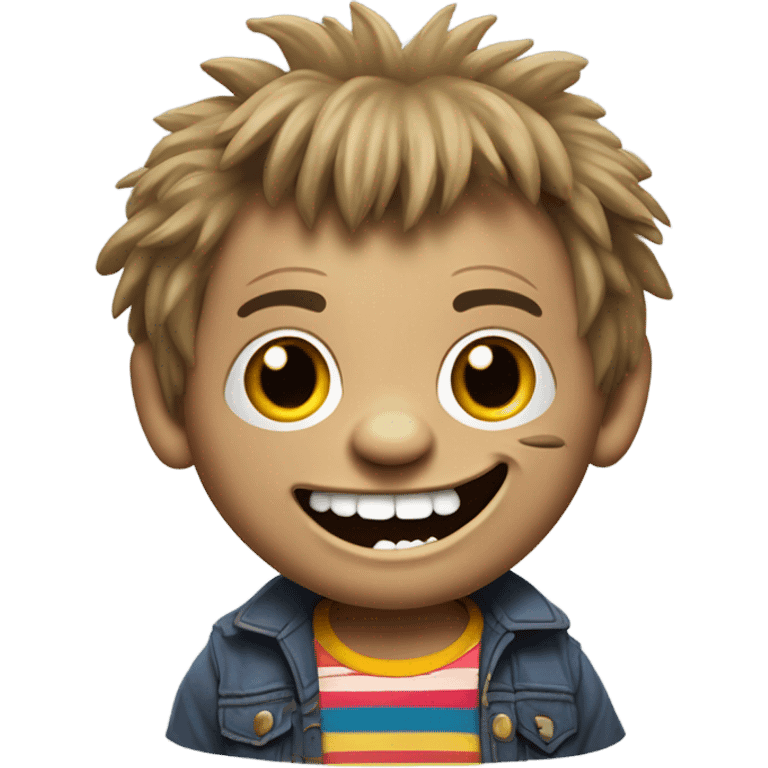 the character of sloth in the goonies emoji