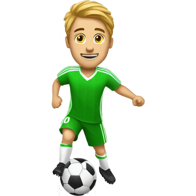  man playing soccer emoji