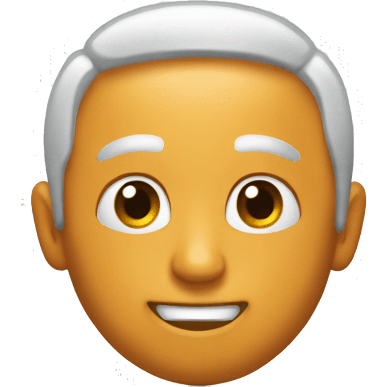 Pomarańczowe emotki  emoji