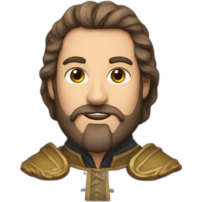 lord farquad with a beard emoji