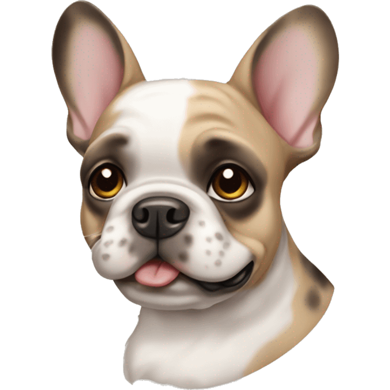 frenchie merle  emoji