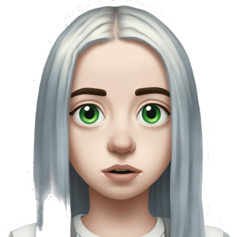 Billie Eilish blosh ￼ emoji