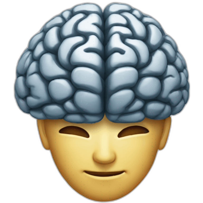 shining brain emoji